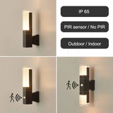 Outdoor Waterproof LED Wall Light With Pir Sensor - Hans Lumiere