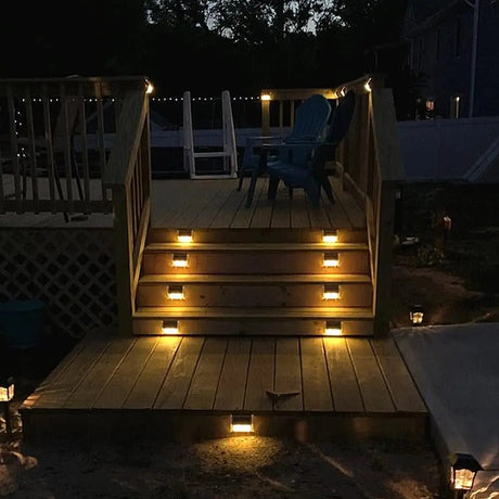Outdoor Waterproof Stainless Steel LED Fence Light - Hans Lumiere