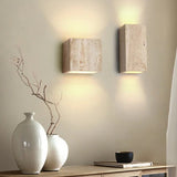 Outdoor Waterproof Stone Square LED Wall Lamp - Hans Lumiere