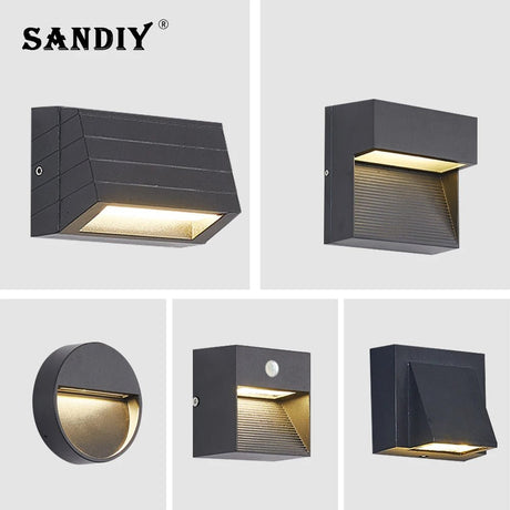 Outdoor Waterproof Wall Light With Motion Sensor - Hans Lumiere