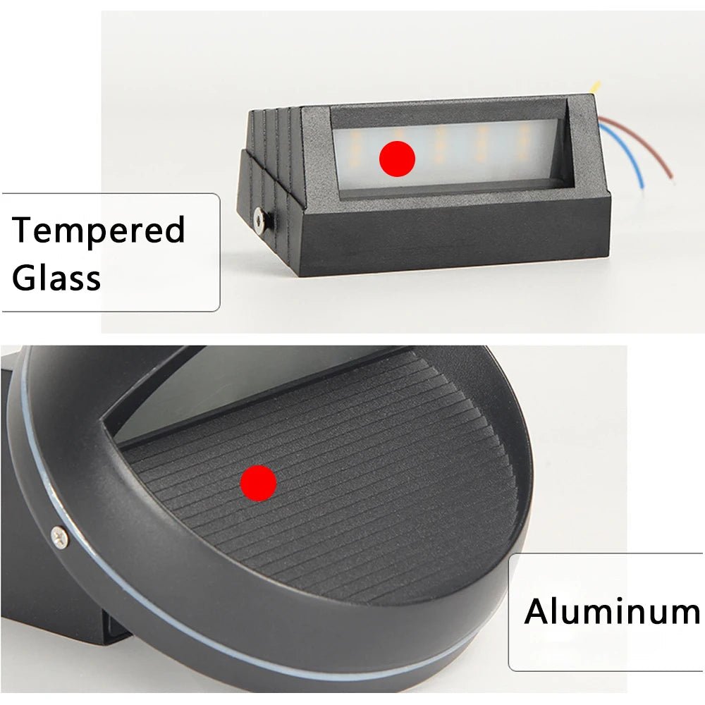 Outdoor Waterproof Wall Light With Motion Sensor - Hans Lumiere