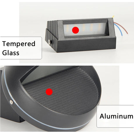 Outdoor Waterproof Wall Light With Motion Sensor - Hans Lumiere