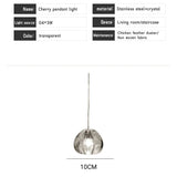 Peach Shape Multi Head Crystal LED Ceiling Chandeliers - Hans Lumiere