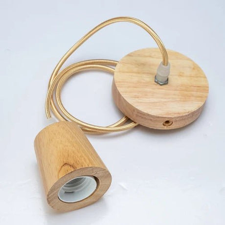 Personality Loft Lights 1PCS Wooden Pendant Light - Hans Lumiere