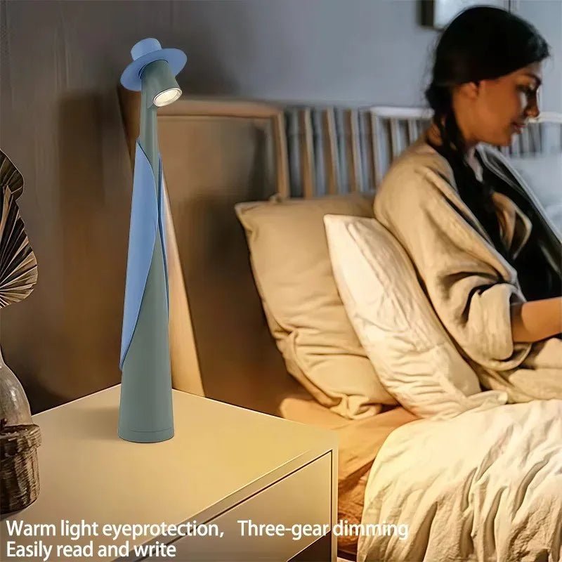 Portable Touch-Control LED Desk Lamp – Rechargeable Ambient Night Light - Hans Lumiere
