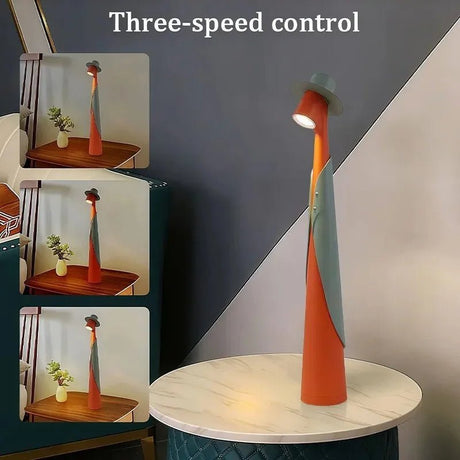 Portable Touch-Control LED Desk Lamp – Rechargeable Ambient Night Light - Hans Lumiere