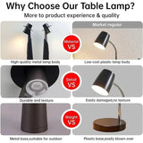Portable Touch-Control LED Desk Lamp – Rechargeable Ambient Night Light - Hans Lumiere