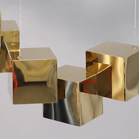Post - Modern Magic Cube Pendant Lamp - Hans Lumiere