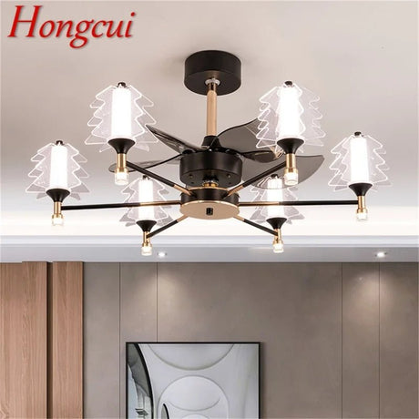Postmodern Ceiling Fan with Lights And Remote Control - Hans Lumiere