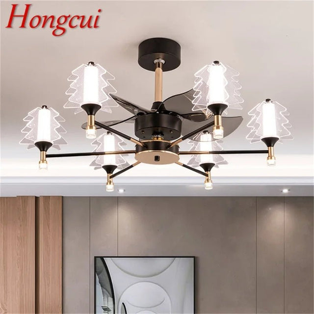 Postmodern Ceiling Fan with Lights And Remote Control - Hans Lumiere