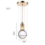Postmodern Crystal Ball LED Pendant Light - Hans Lumiere