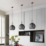 Postmodern Glass Ball Pendant Light – Single Hanging Lamp for Bar & Bedside - Hans Lumiere