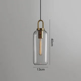 Postmodern Glass Ball Pendant Light – Single Hanging Lamp for Bar & Bedside - Hans Lumiere