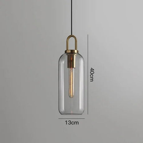 Postmodern Glass Ball Pendant Light – Single Hanging Lamp for Bar & Bedside - Hans Lumiere