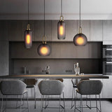 Postmodern Glass Ball Pendant Light – Single Hanging Lamp for Bar & Bedside - Hans Lumiere