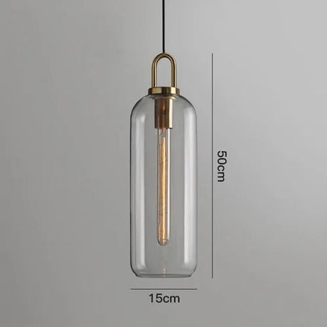 Postmodern Glass Ball Pendant Light – Single Hanging Lamp for Bar & Bedside - Hans Lumiere