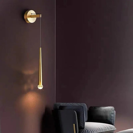 Postmodern Luxury Crystal LED Wall Light - Hans Lumiere