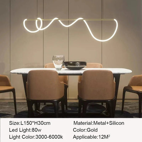 Postmodern Nordic Silicon LED Pendant Lights - Hans Lumiere