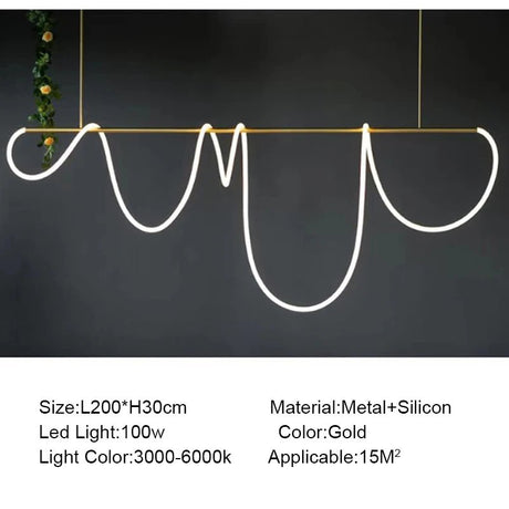 Postmodern Nordic Silicon LED Pendant Lights - Hans Lumiere
