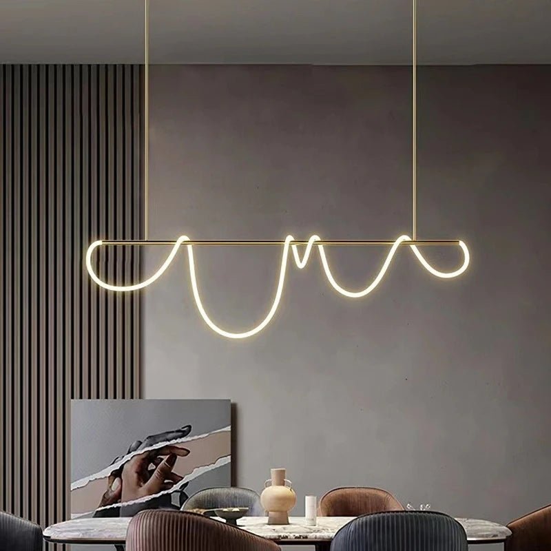 Postmodern Nordic Silicon LED Pendant Lights - Hans Lumiere