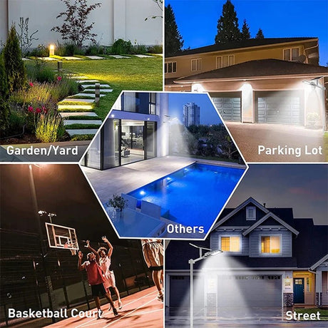 Powerful Outdoor Aluminum Wall LED Street Light With Motion Sensor - Hans Lumiere