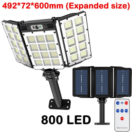 Powerful Outdoor Aluminum Wall LED Street Light With Motion Sensor - Hans Lumiere