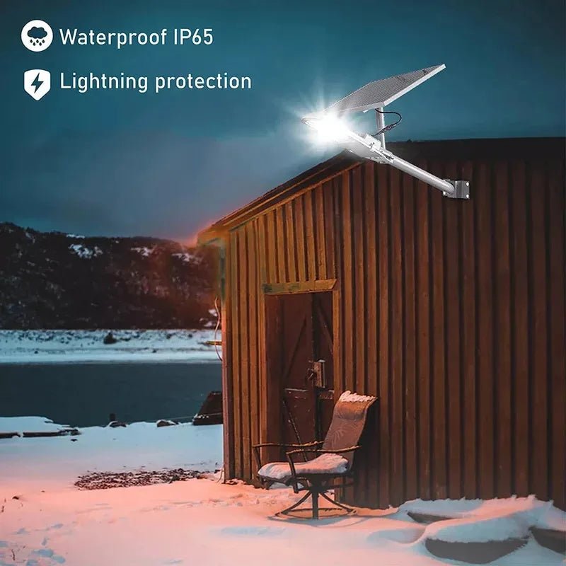 Powerful Solar Outdoor Street Light - Hans Lumiere