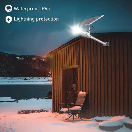 Powerful Solar Outdoor Street Light - Hans Lumiere