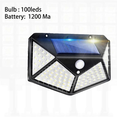 Powerful Super Bright Outdoor Solar LED Street Lamp With Motion Sensor - Hans Lumiere