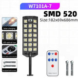 Powerful Super Bright Outdoor Solar LED Street Lamp With Motion Sensor - Hans Lumiere
