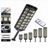 Powerful Super Bright Outdoor Solar LED Street Lamp With Motion Sensor - Hans Lumiere