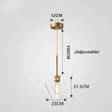 Premium Transparent Amber Glass Chandelier - Hans Lumiere