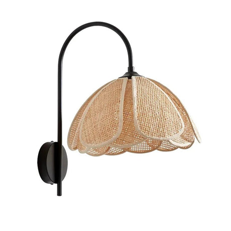 Rattan Korean Style Weaving Wall Lamp - Hans Lumiere