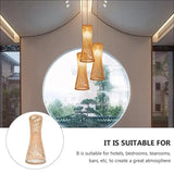 Rattan Woven Japanese Bamboo Hanging Light - Hans Lumiere