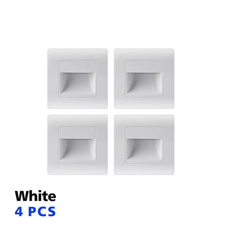 Recessed LED Wall Lamp With PIR Motion Sensor - Hans Lumiere