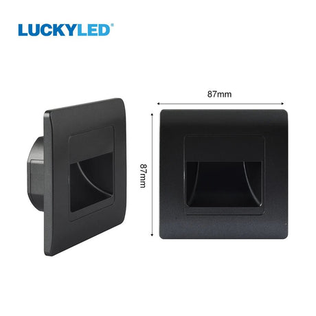 Recessed LED Wall Lamp With PIR Motion Sensor - Hans Lumiere