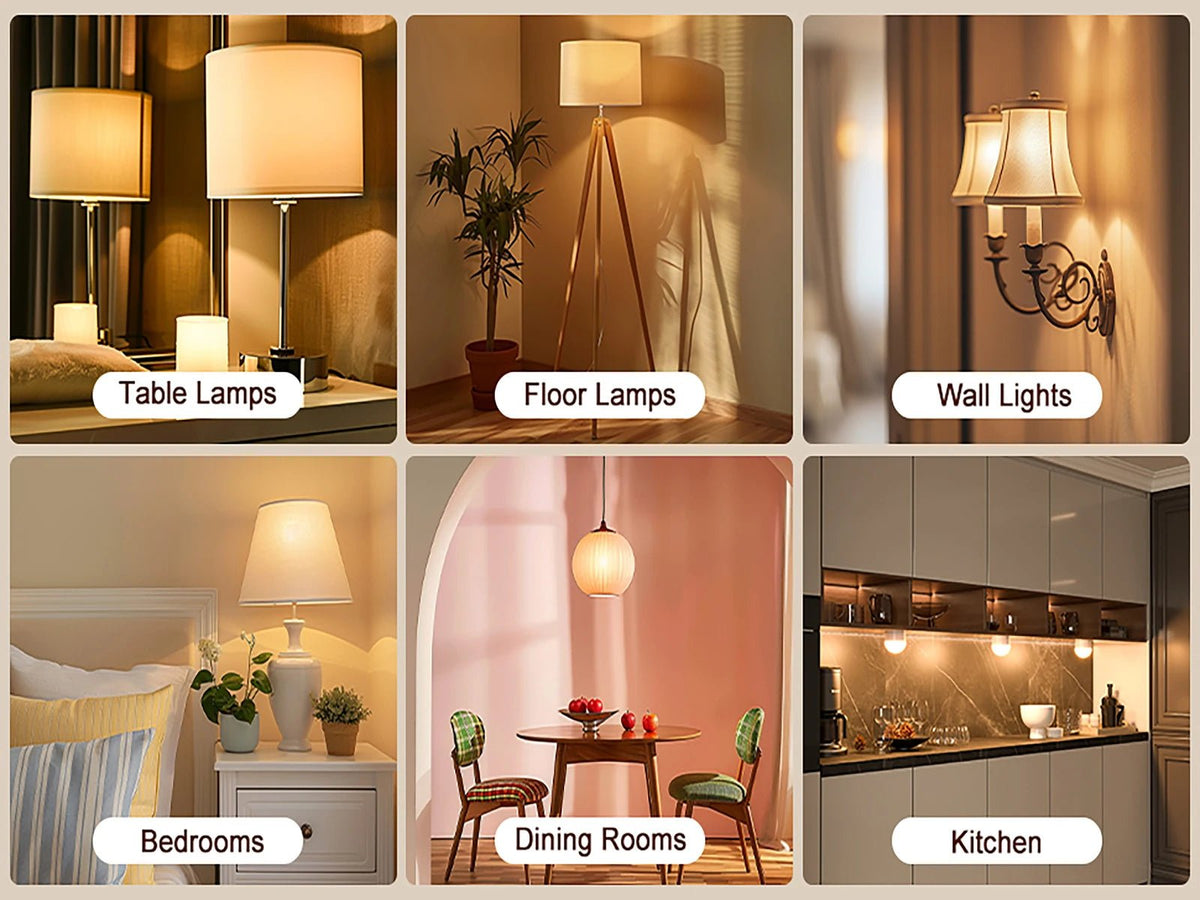 Rechargeable LED Light Bulb E27 with Remote, 2200mAh, 3 Color Temperatures, Dimmable & Timer - Hans Lumiere