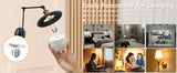 Rechargeable LED Light Bulb E27 with Remote, 2200mAh, 3 Color Temperatures, Dimmable & Timer - Hans Lumiere