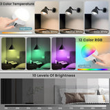 Rechargeable LED Light Bulb E27 with Remote, 2200mAh, 3 Color Temperatures, Dimmable & Timer - Hans Lumiere