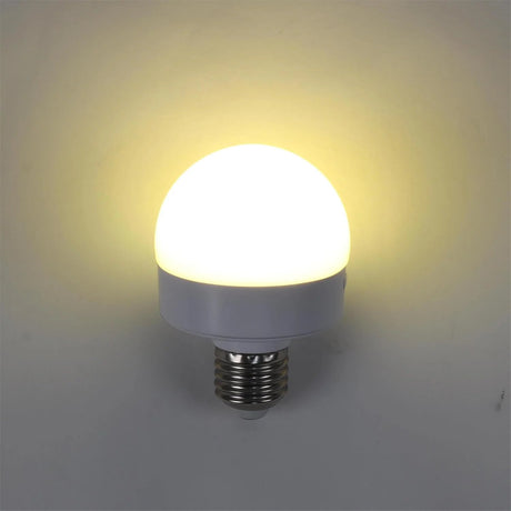 Rechargeable LED Light Bulbs with Remote, Dimmable, 3 Color Temperatures, E12 E26 - Hans Lumiere