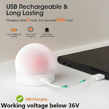 Rechargeable LED Light Bulbs with Remote, Dimmable, 3 Color Temperatures, E12 E26 - Hans Lumiere
