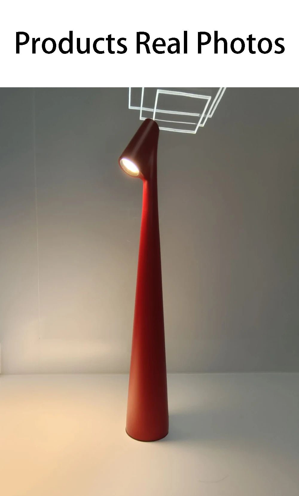 Rechargeable LED Table Lamp with Touch Dimming, Cordless Minimalist Bedside & Desk Lamp - Hans Lumiere