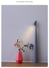 Rechargeable LED Table Lamp with Touch Dimming, Cordless Minimalist Bedside & Desk Lamp - Hans Lumiere