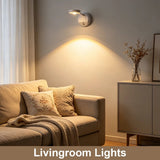 Rechargeable Motion-Sensor LED Picture Light – Wireless Spotlight - Hans Lumiere
