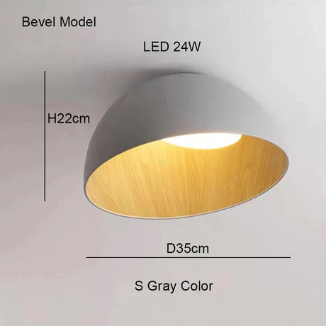 Remote Control Modern LED Ceiling Light - Hans Lumiere