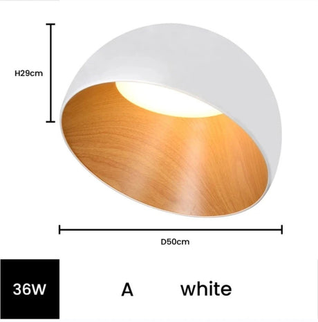 Remote Control Modern LED Ceiling Light - Hans Lumiere