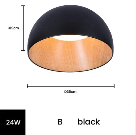 Remote Control Modern LED Ceiling Light - Hans Lumiere