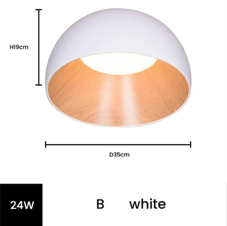 Remote Control Modern LED Ceiling Light - Hans Lumiere