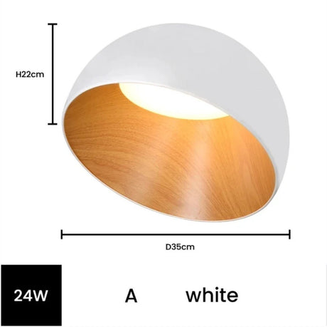 Remote Control Modern LED Ceiling Light - Hans Lumiere