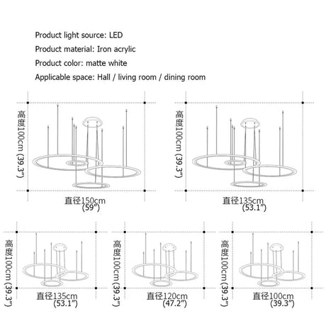 Remote - Controlled Dimmable Pendant Light - Hans Lumiere